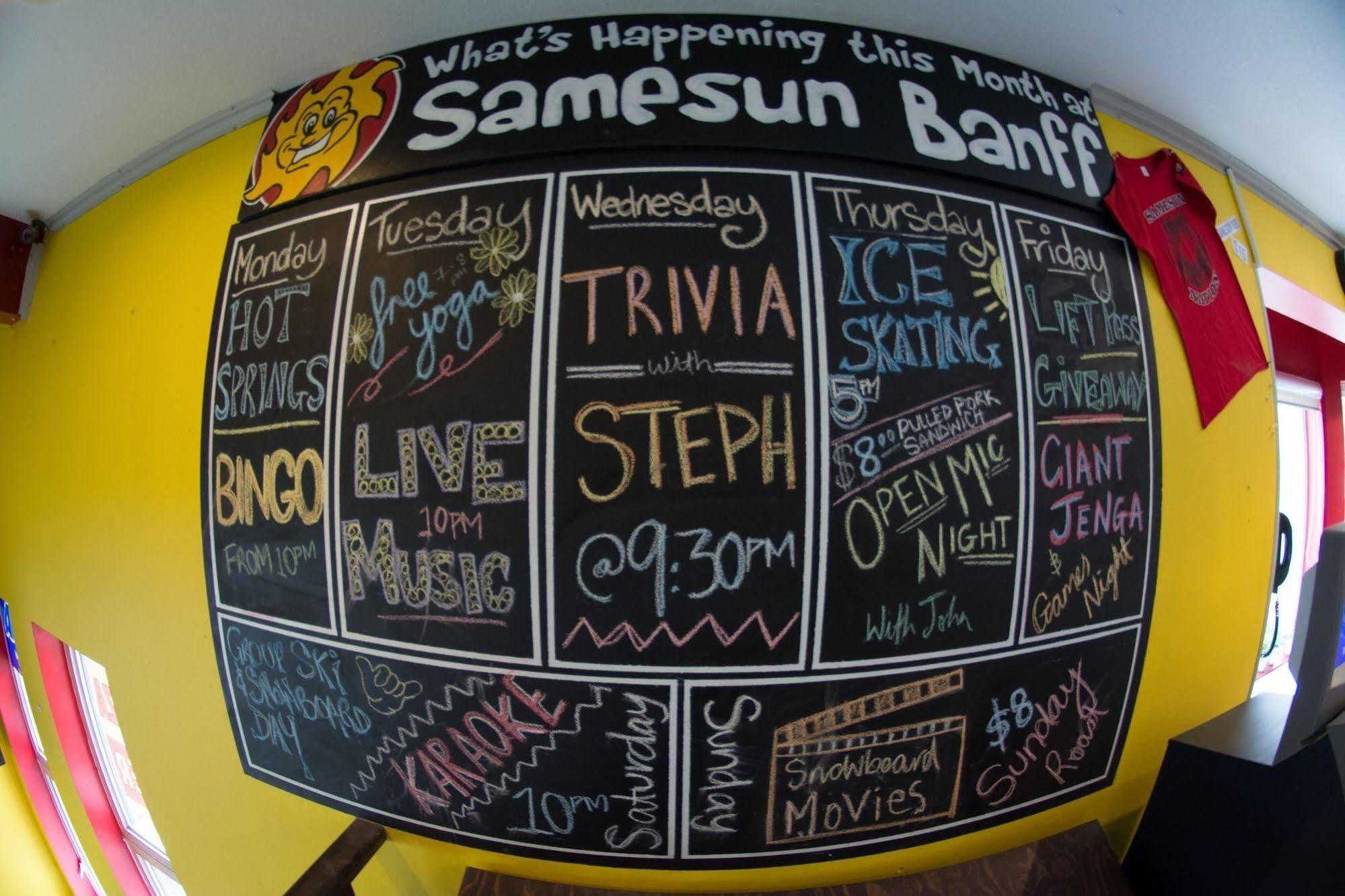 Samesun Banff Hostel Bagian luar foto
